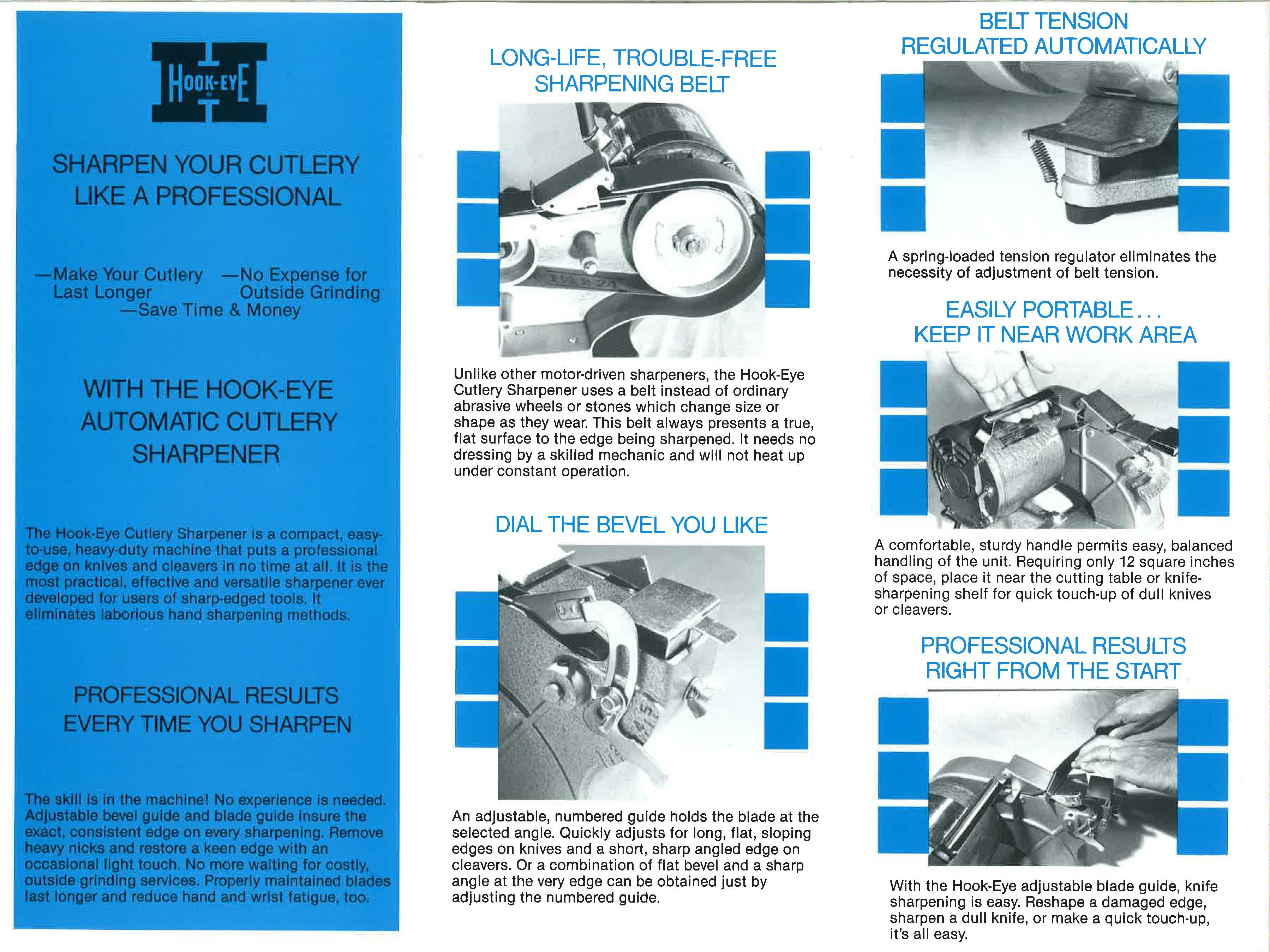 Hook-Eye Cutlery Grinder Sharpener