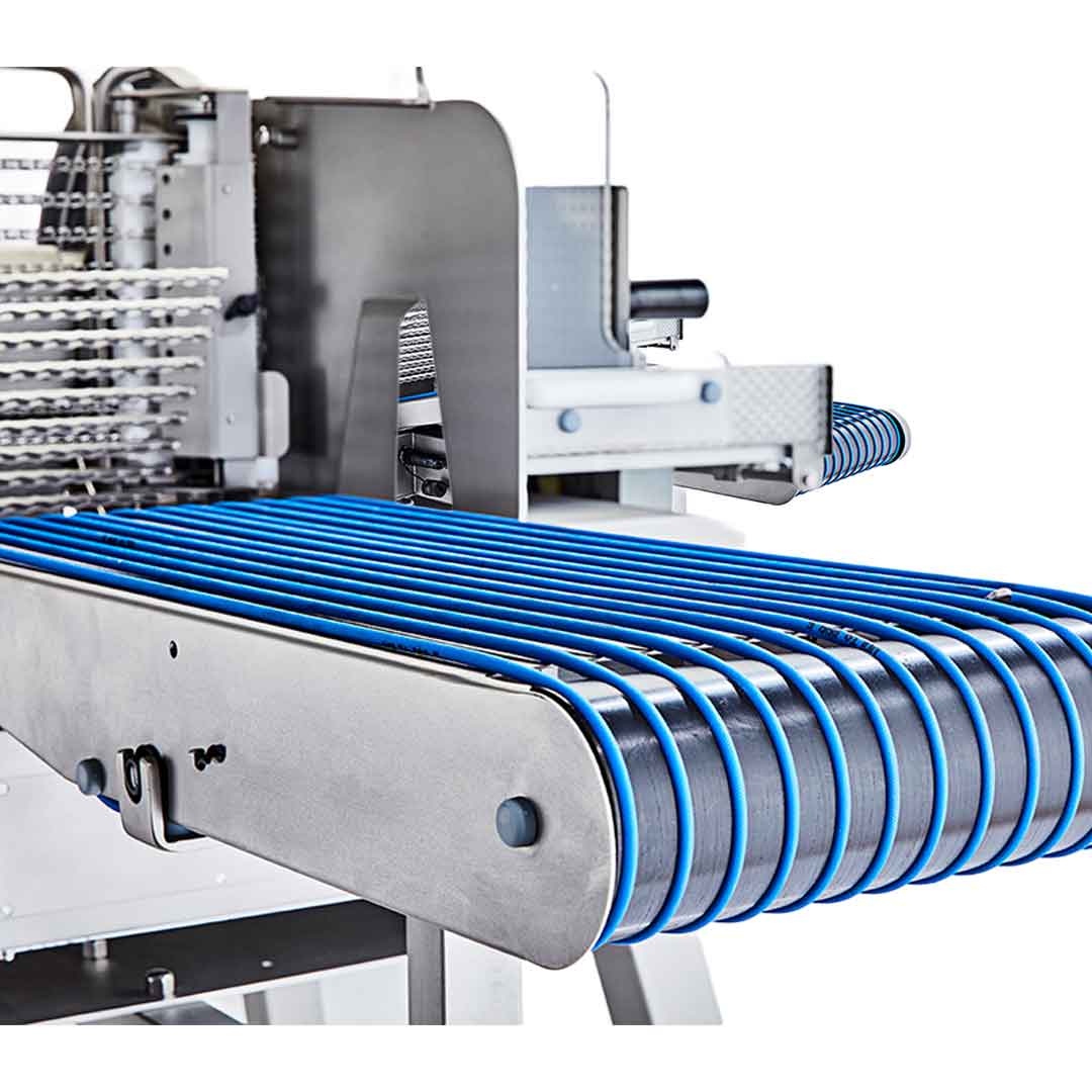 Scharfen VA 4000 AT Fully Automatic Food Slicer with Conveyor