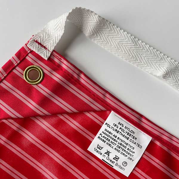 Butcher Apron, Red Stripe