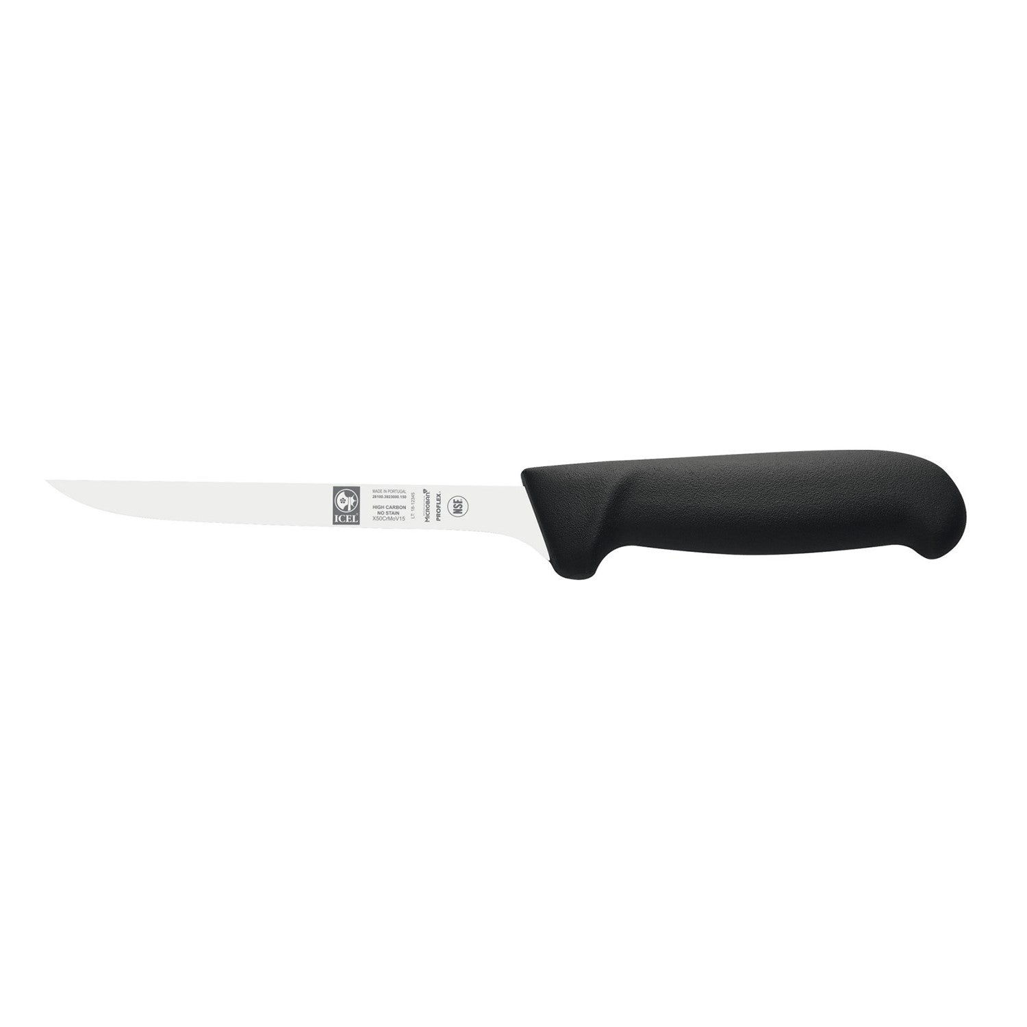 6" ICEL Straight Narrow Flexible Boning Knife