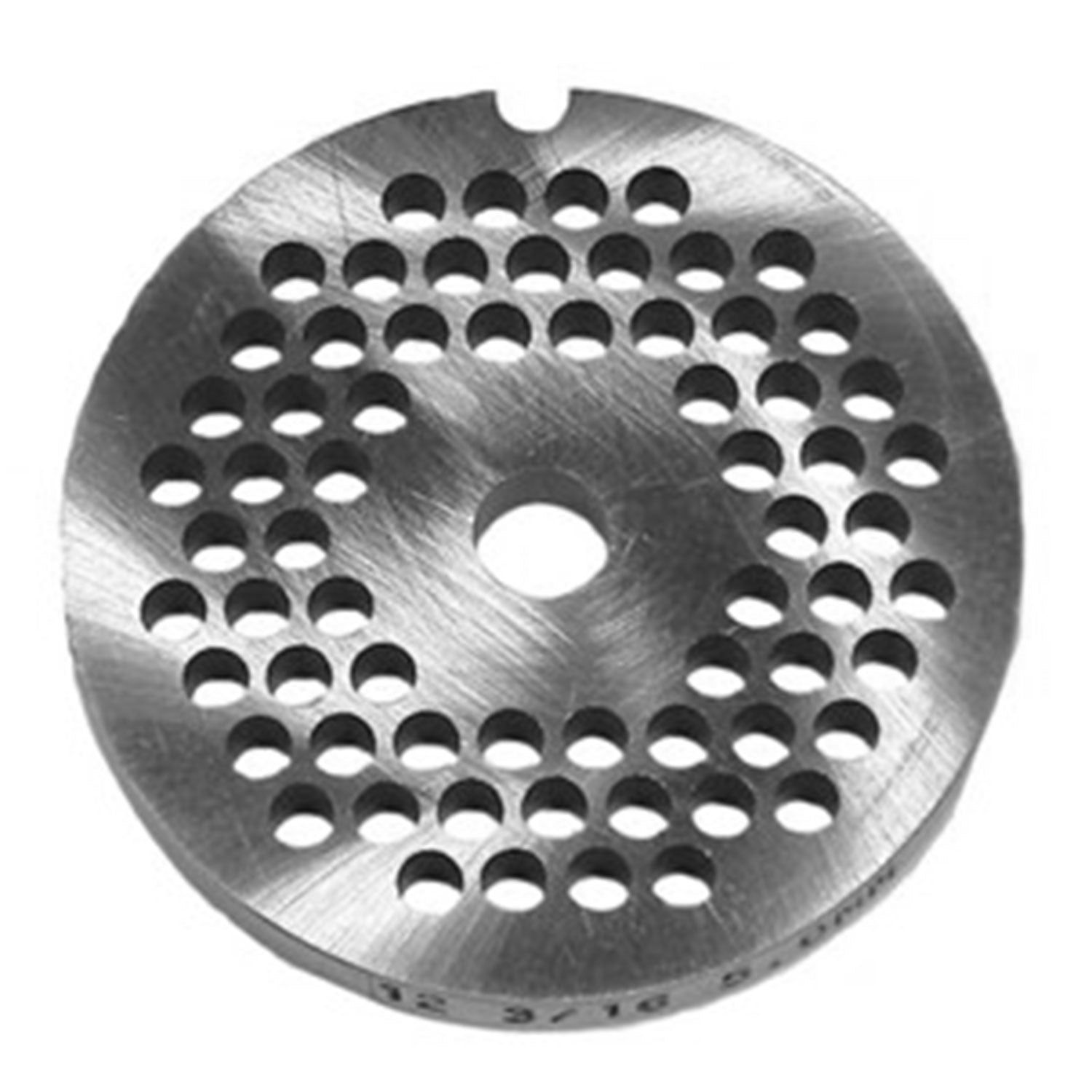 Size 12 DC Reversible Meat Grinder Plate, 3/16" (5,0mm) Holes