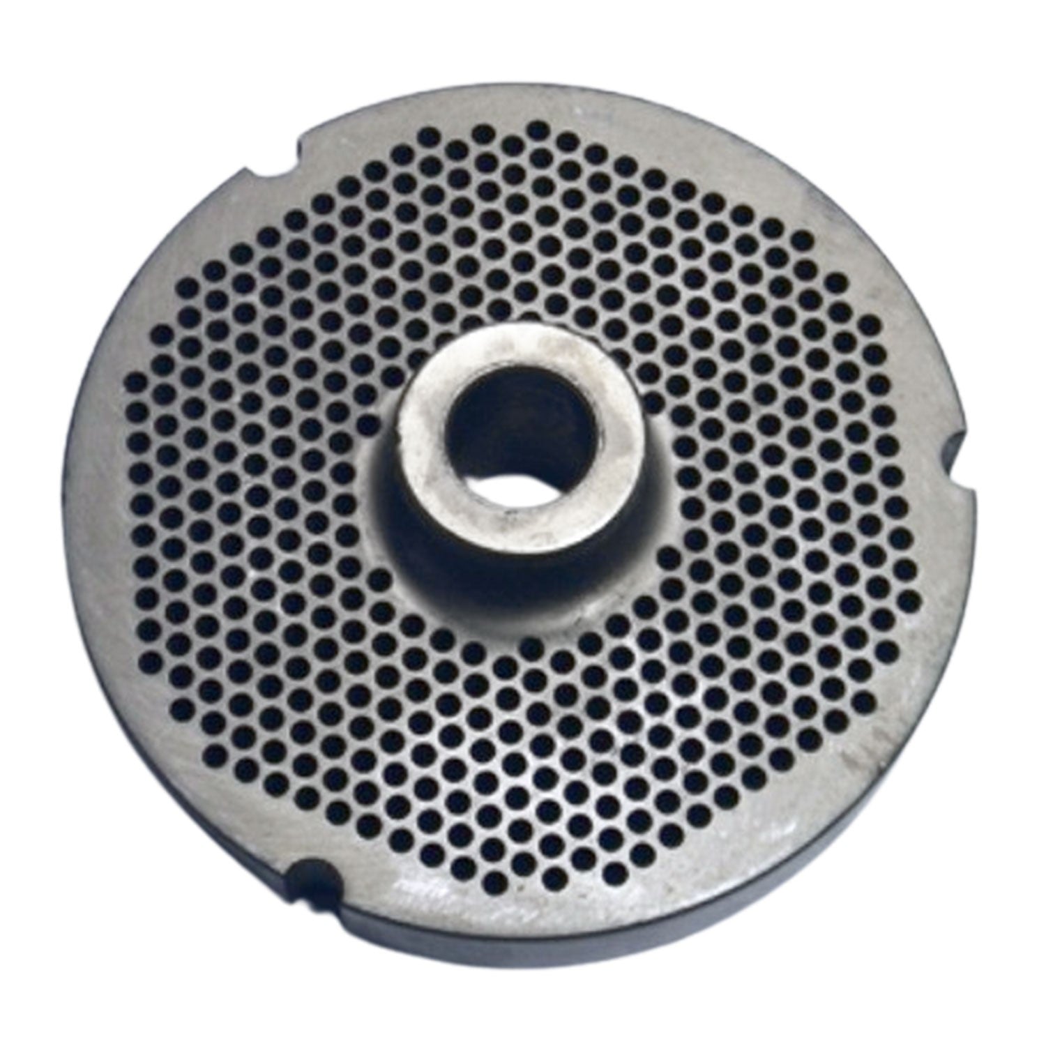 Size 52 PM Hubbed Meat Grinder Plate, 1/8" (3,5mm) Holes