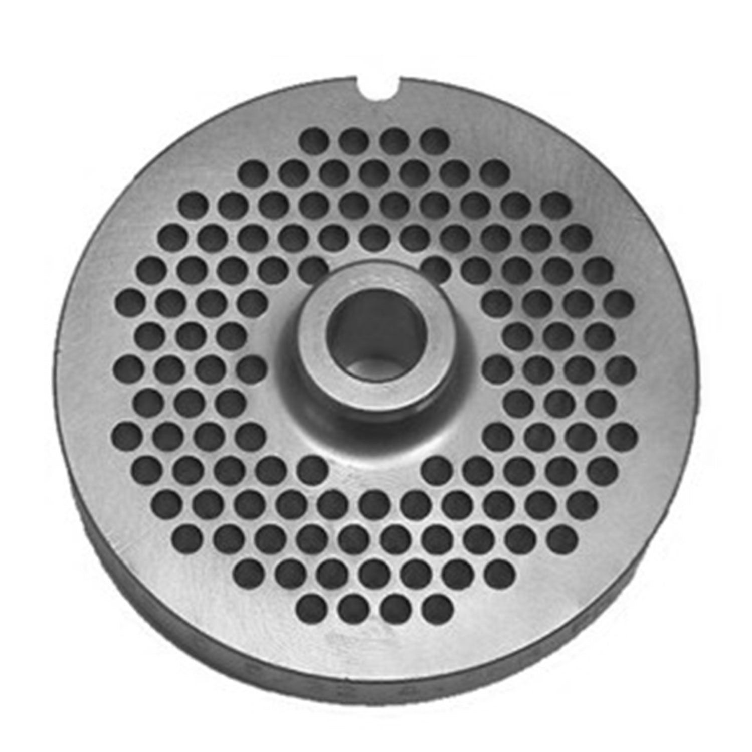 Size 22 PM Hubbed Meat Grinder Plate, 5/32" (4,0mm) Holes, Set of 4